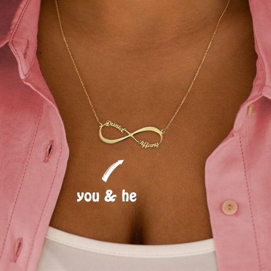 🔥Infinity Love Name Necklace