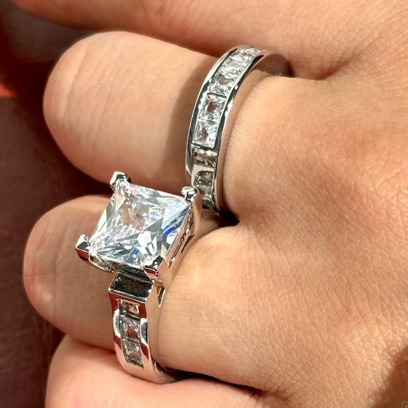 🔥Two-Piece Square Ring Set