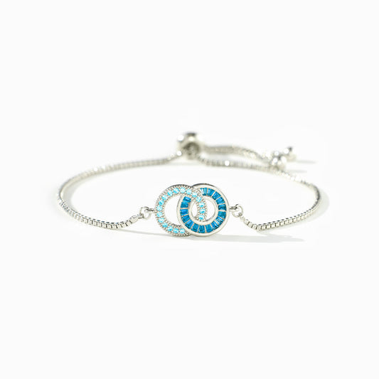 💝Mother & Daughter Link Circles Bracelet