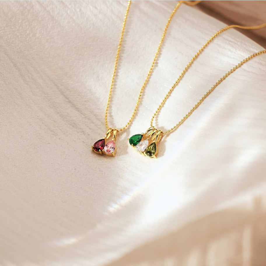 Custom Birthstone Necklace