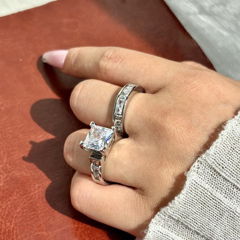 🔥Two-Piece Square Ring Set