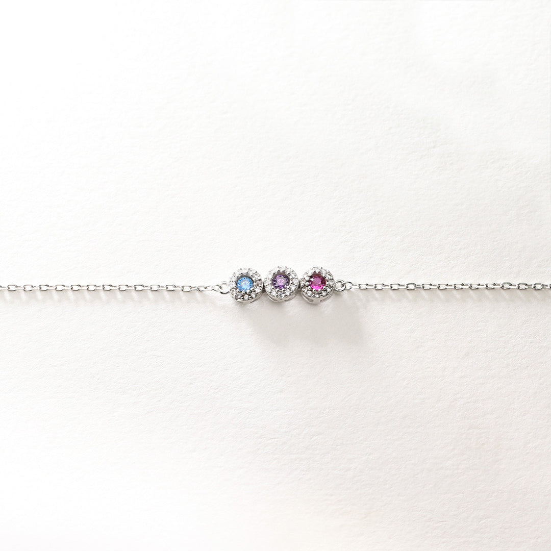 1-14 Kids Birthstones Gift For Her Bracelet