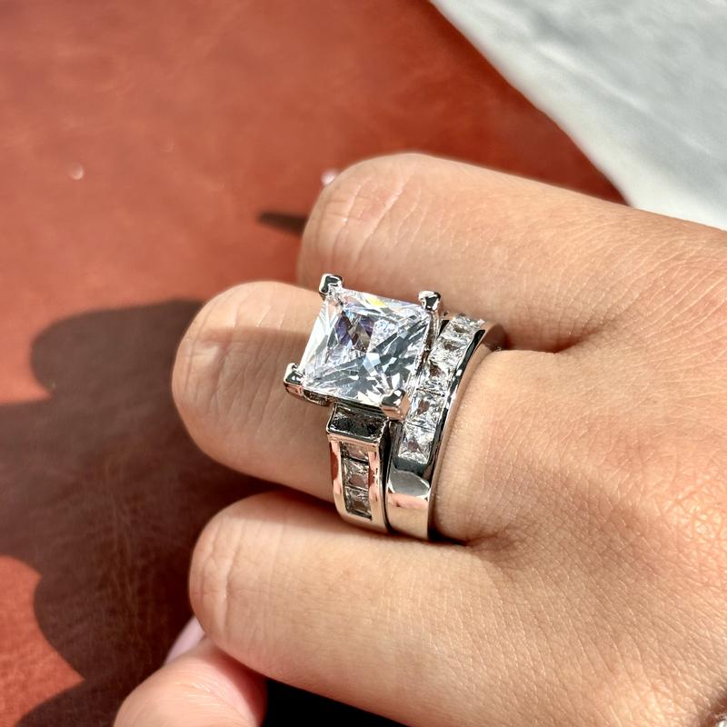 🔥Two-Piece Square Ring Set