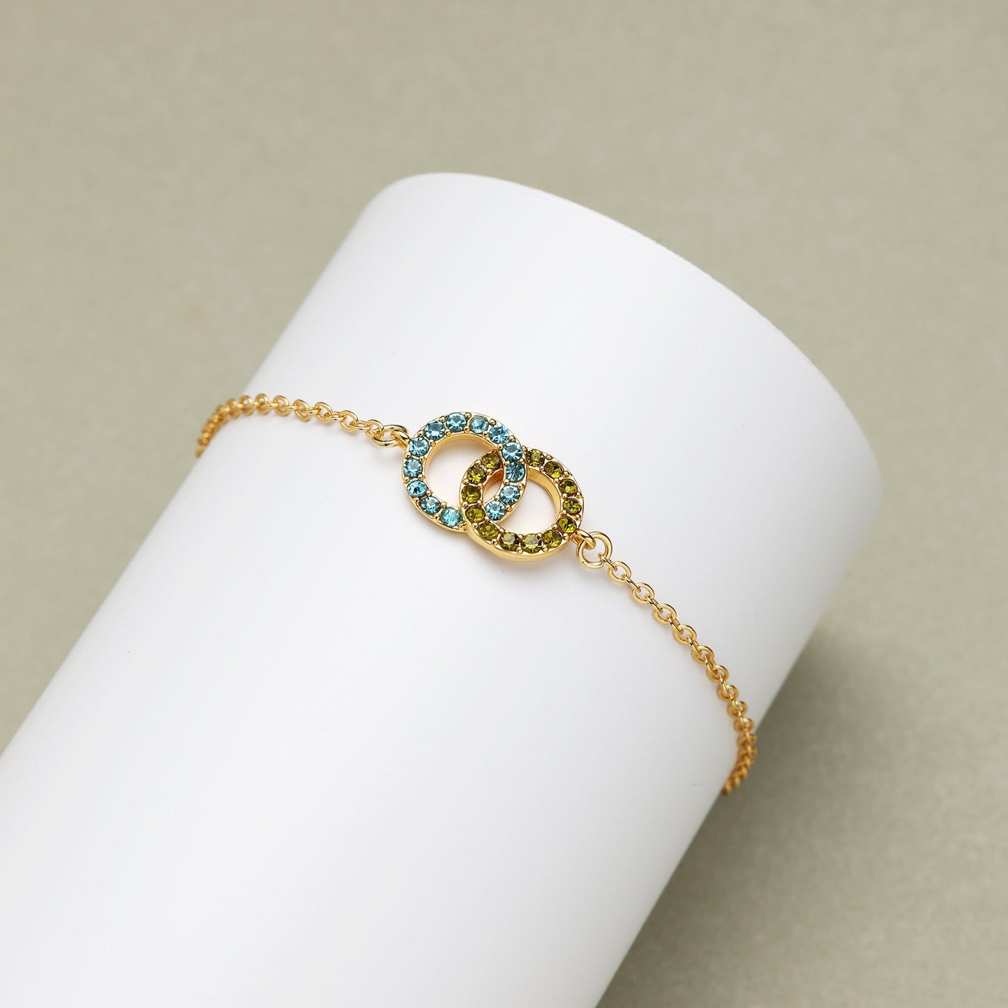 Custom Eternity Birthstone Bracelet