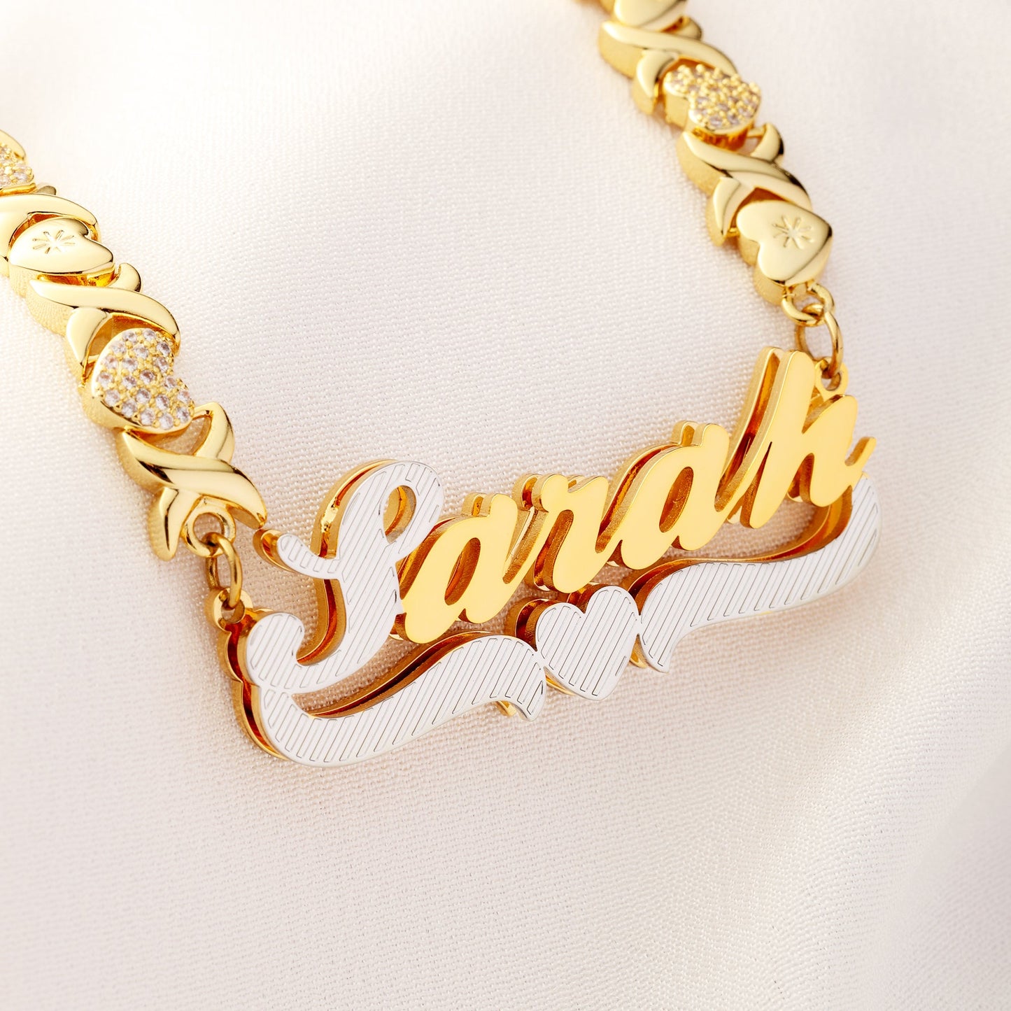 Plated Heart Name Necklace🔥