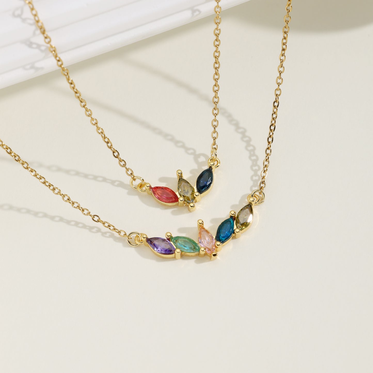 Family Birthstone Necklace