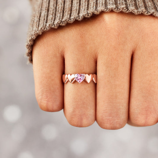 Soul Sisters Heart Band Ring