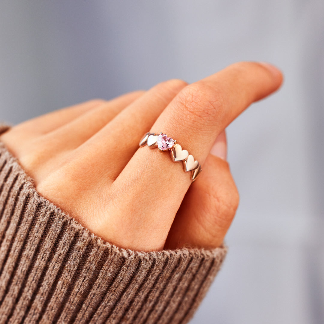 Soul Sisters Heart Band Ring