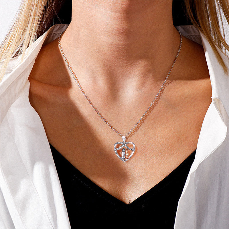 S925 Heart Necklace