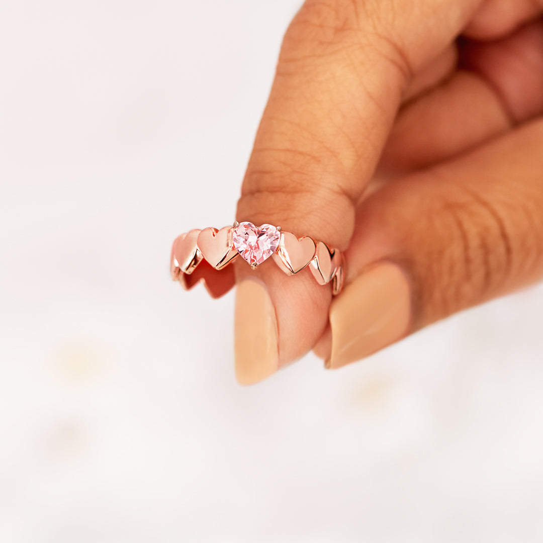 Soul Sisters Heart Band Ring