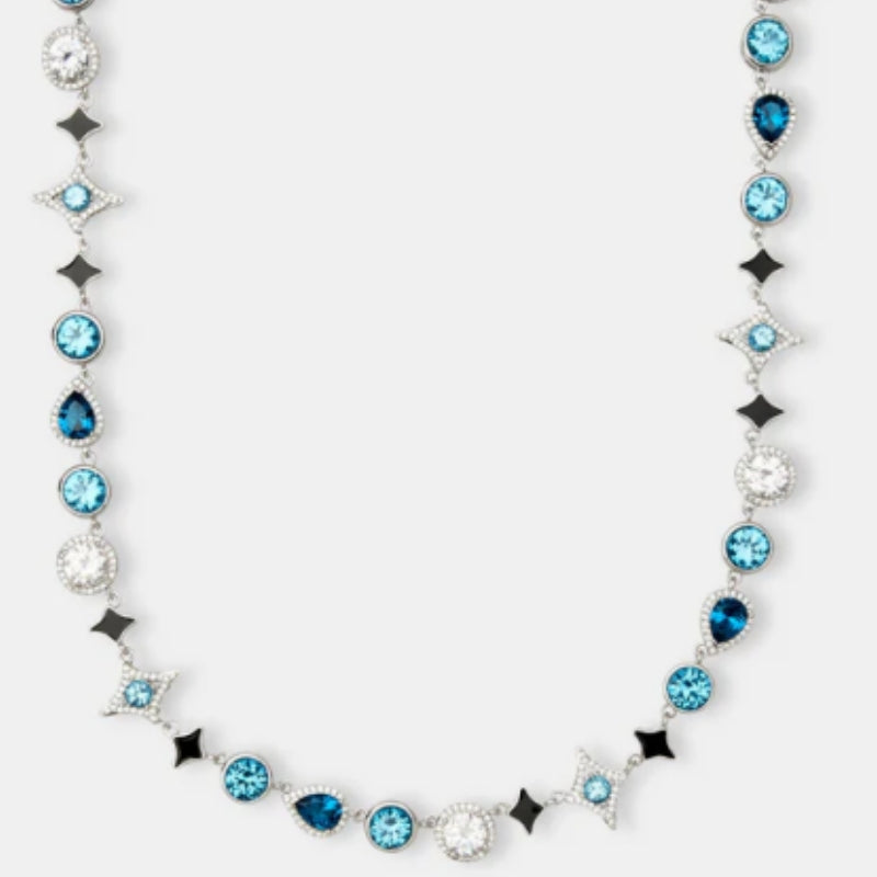 Star Celestial Motif Blue Gemstone Chain